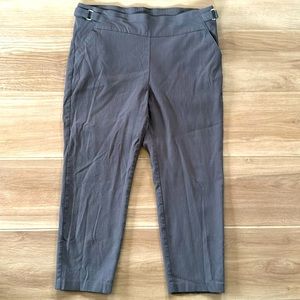 Gray Capri Pants